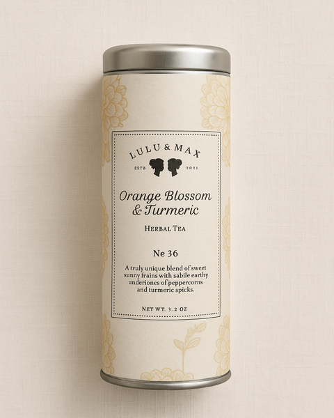 Orange Blossoms & Tumeric Tea