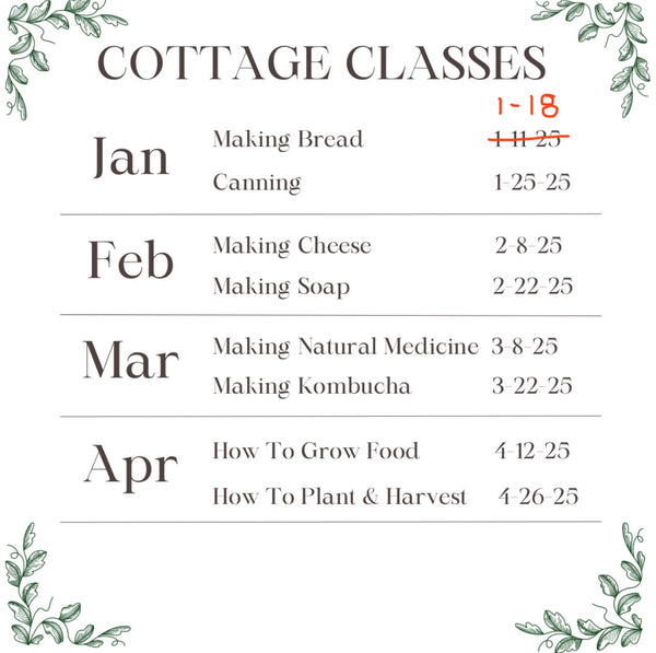 Cottage Classes