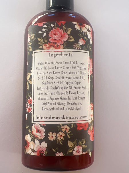 Rosewater hand cream