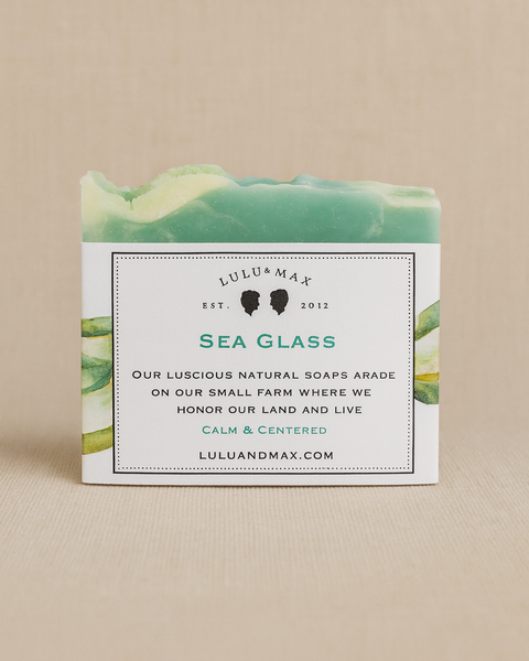 Sea Glass Soap/  Dairy Free